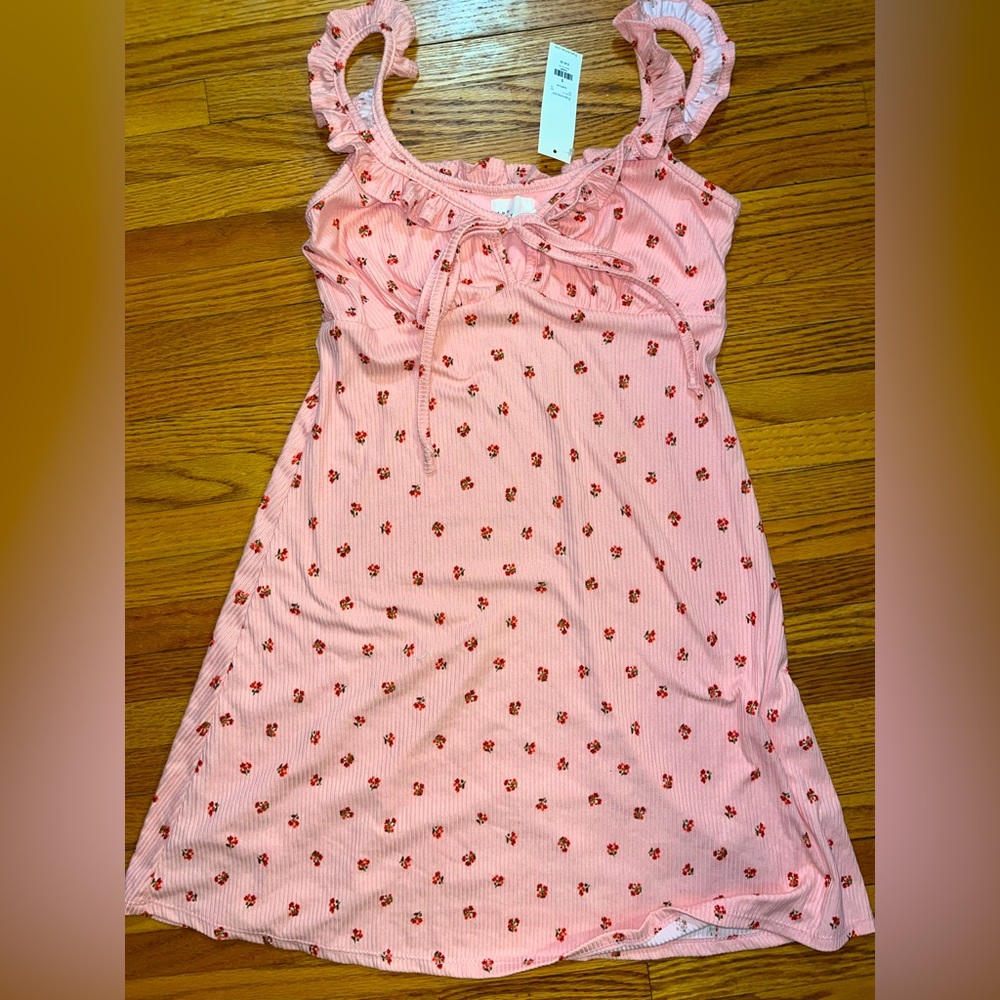 Pink summer mini dress size small from Francesca’s